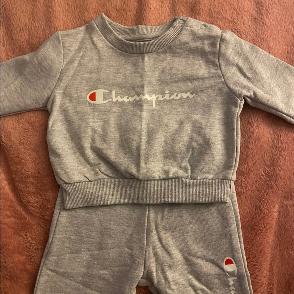 Champion Kids' Gray Tracksuit
